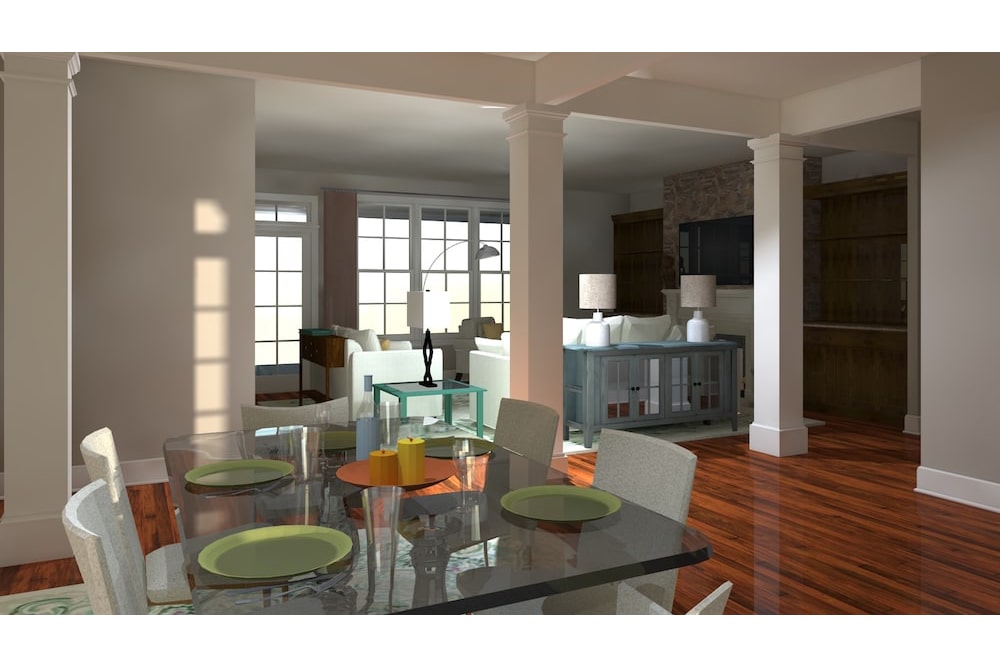 Dining Room of this 4-Bedroom, 2995 Sq Ft Plan - 201-1008
