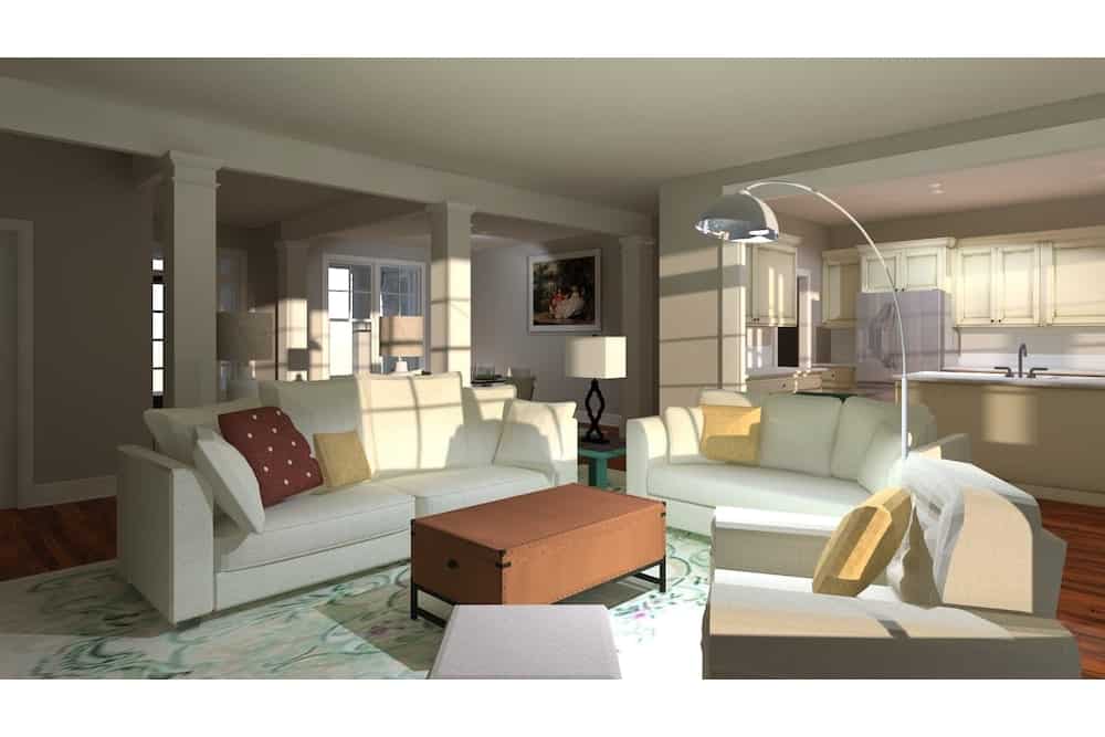 Great Room of this 4-Bedroom, 2995 Sq Ft Plan - 201-1008