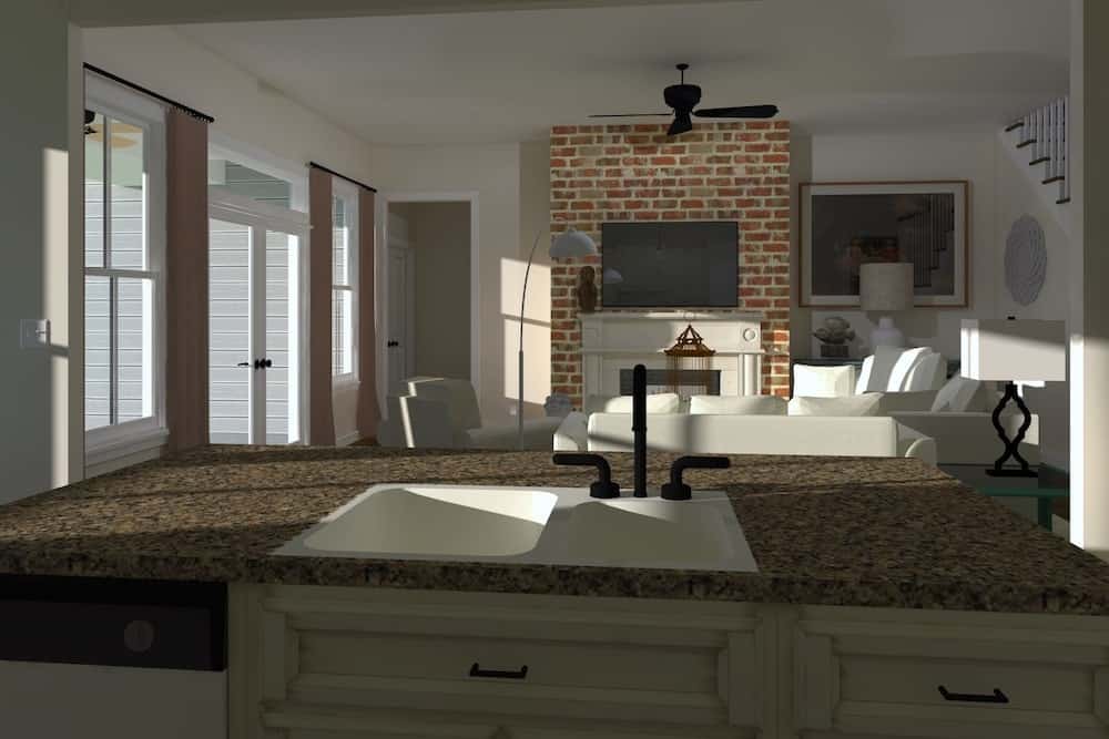 Great Room of this 4-Bedroom, 3287 Sq Ft Plan - 201-1009