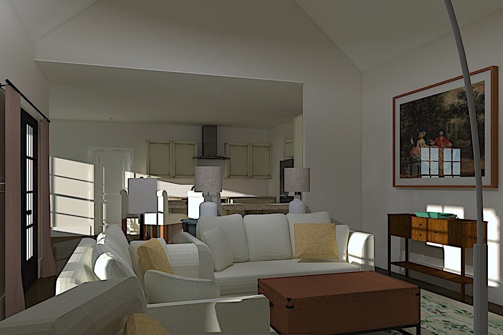 Great Room of this 4-Bedroom, 2683 Sq Ft Plan - 201-1010