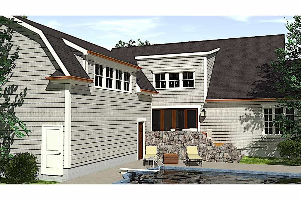 Pool of this 4-Bedroom, 2996 Sq Ft Plan - 201-1017
