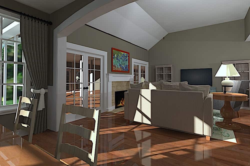 Great Room of this 5-Bedroom, 2734 Sq Ft Plan - 201-1018