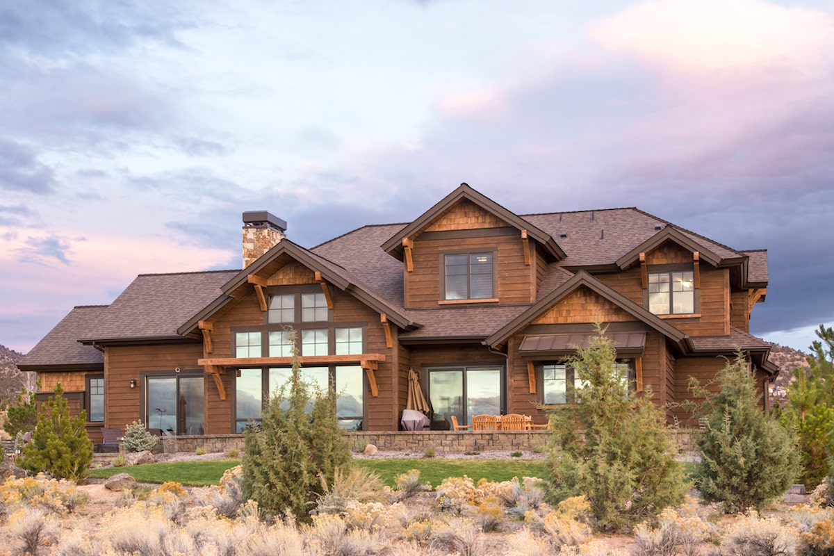 Rear View of this 3-Bedroom,3959 Sq Ft Plan -3959