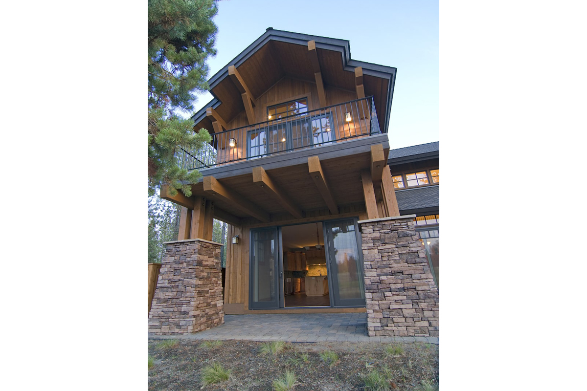 Rear View of this 4-Bedroom,3738 Sq Ft Plan -3738
