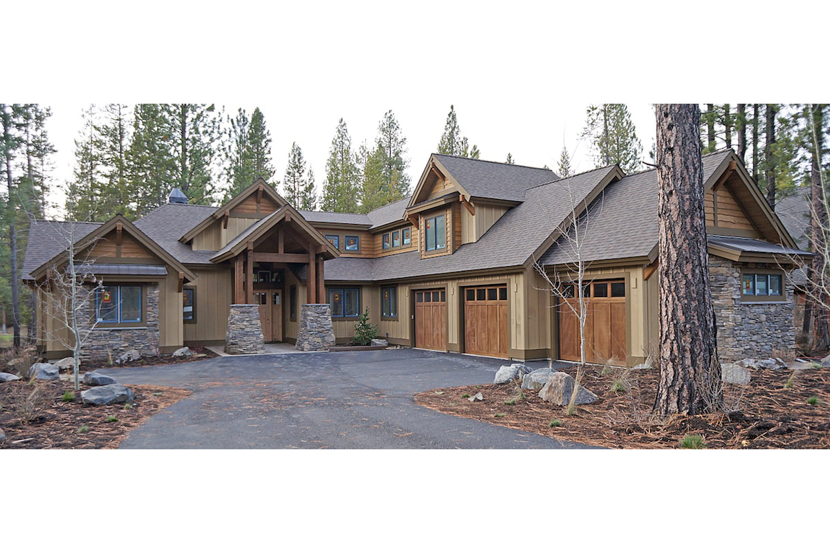 Home Exterior Photograph of this 4-Bedroom,3691 Sq Ft Plan -3691