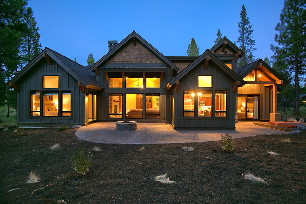 Rear View of this 4-Bedroom,3691 Sq Ft Plan -3691