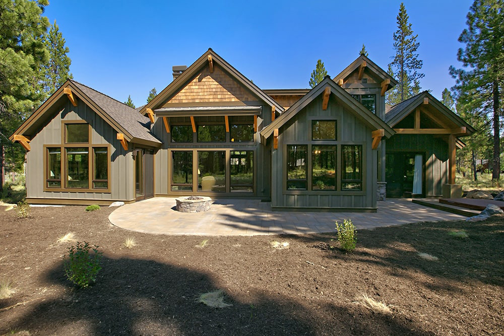 Rear View of this 4-Bedroom,3691 Sq Ft Plan -3691