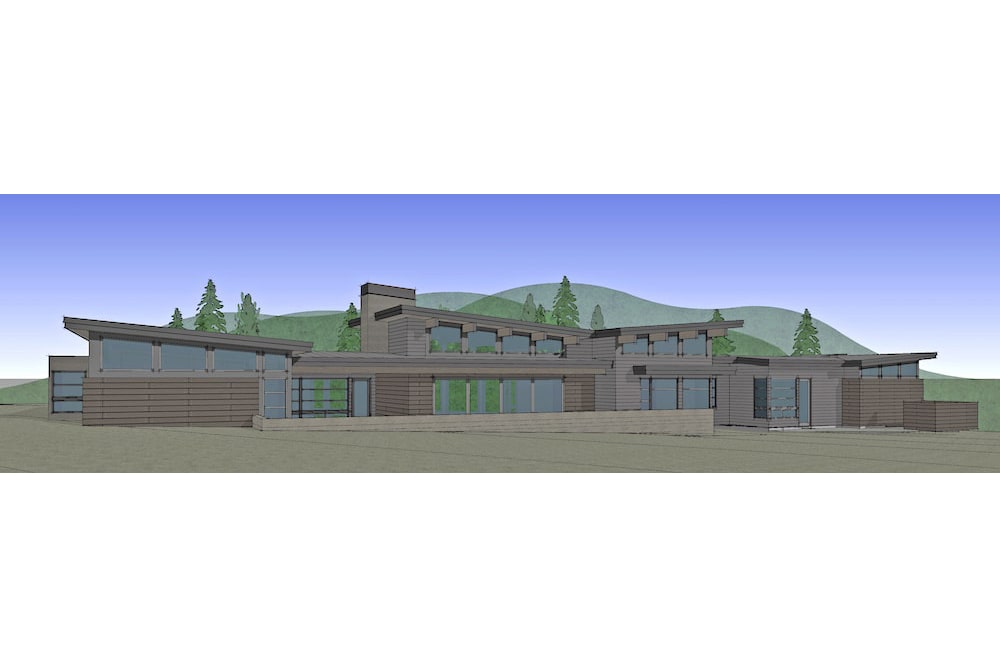 Front View of this 3-Bedroom, 3586 Sq Ft Plan - 202-1026