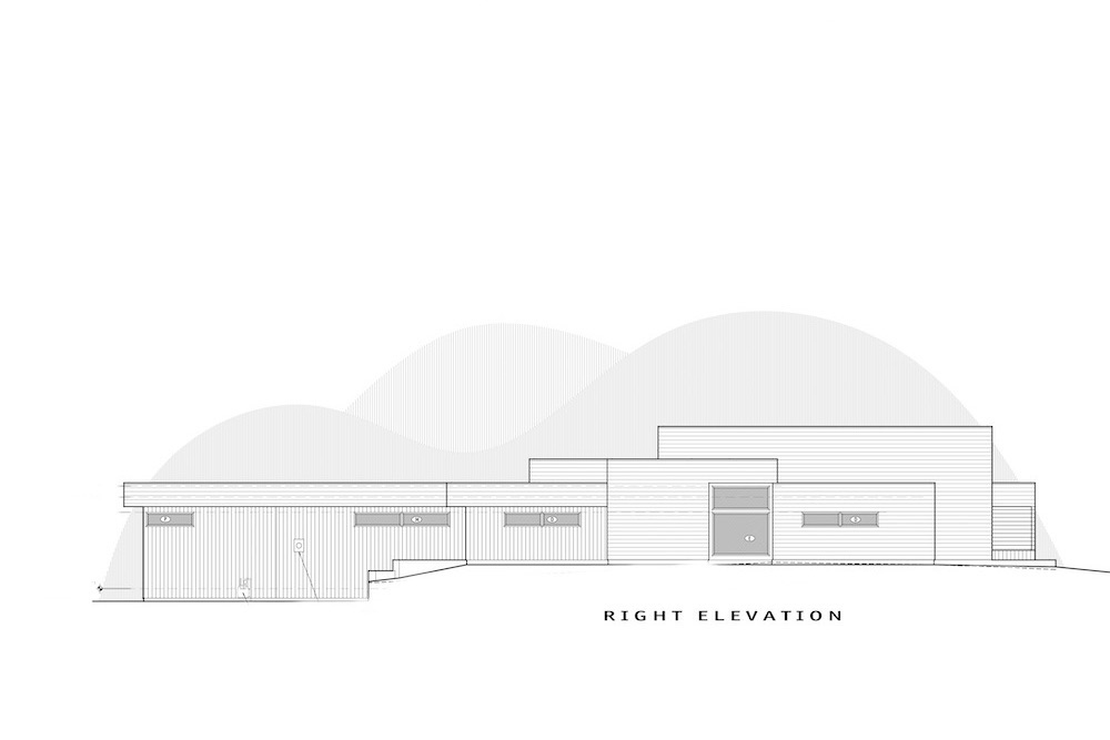 Home Plan Right Elevation of this 3-Bedroom,3665 Sq Ft Plan -202-1027