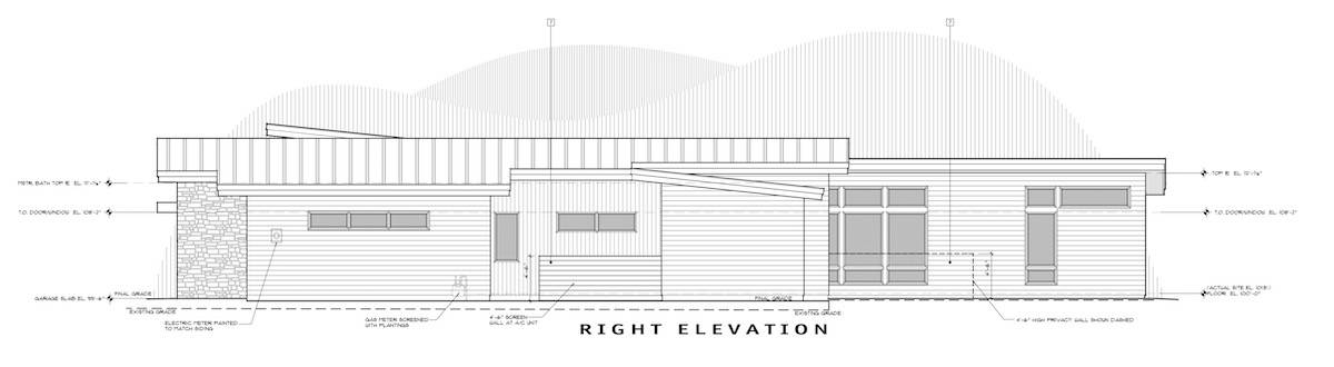 Home Plan Right Elevation of this 3-Bedroom,3338 Sq Ft Plan -202-1029