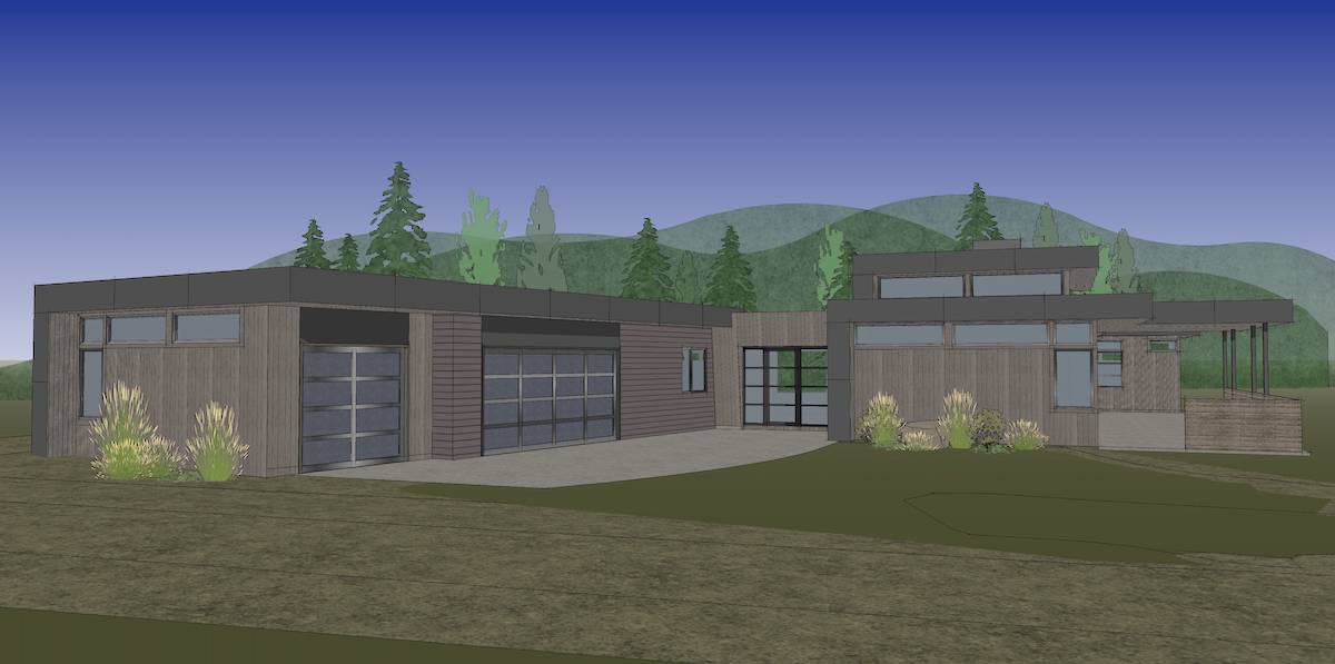 Front View of this 3-Bedroom, 2818 Sq Ft Plan - 202-1030
