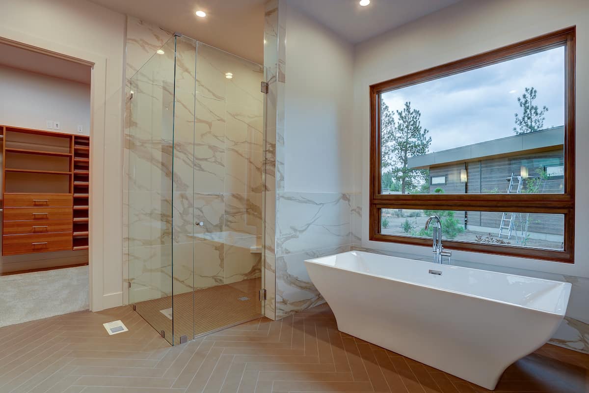 Master Bathroom: Tub of this 4-Bedroom,3837 Sq Ft Plan -202-1031