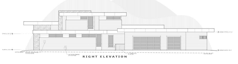 Home Plan Right Elevation of this 4-Bedroom,3837 Sq Ft Plan -202-1031
