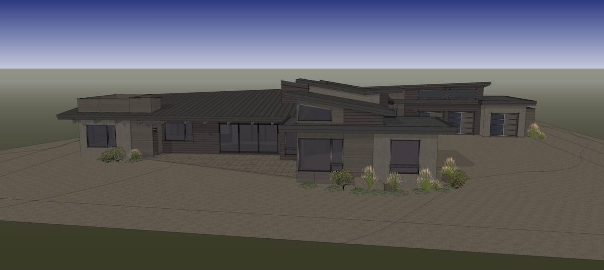 Left Side View of this 4-Bedroom, 3838 Sq Ft Plan - 202-1033