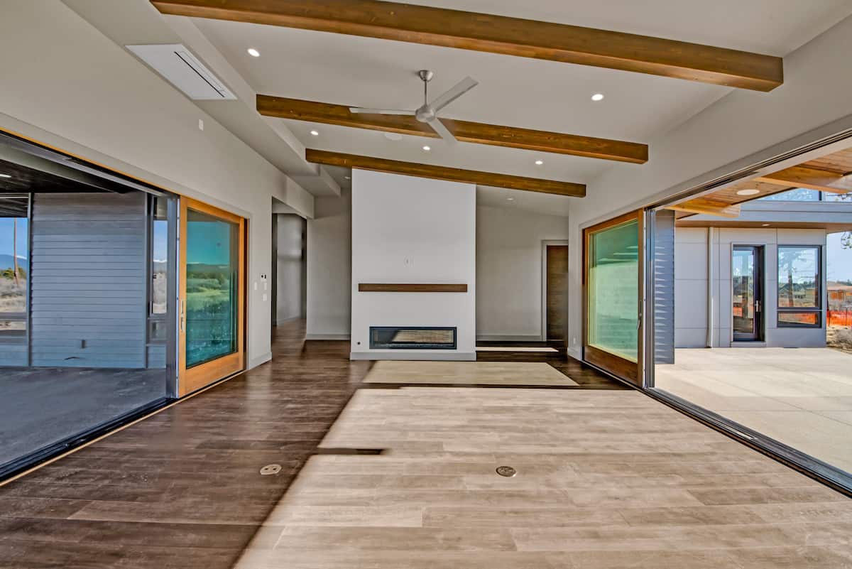Great Room: Fireplace of this 4-Bedroom,3838 Sq Ft Plan -202-1033