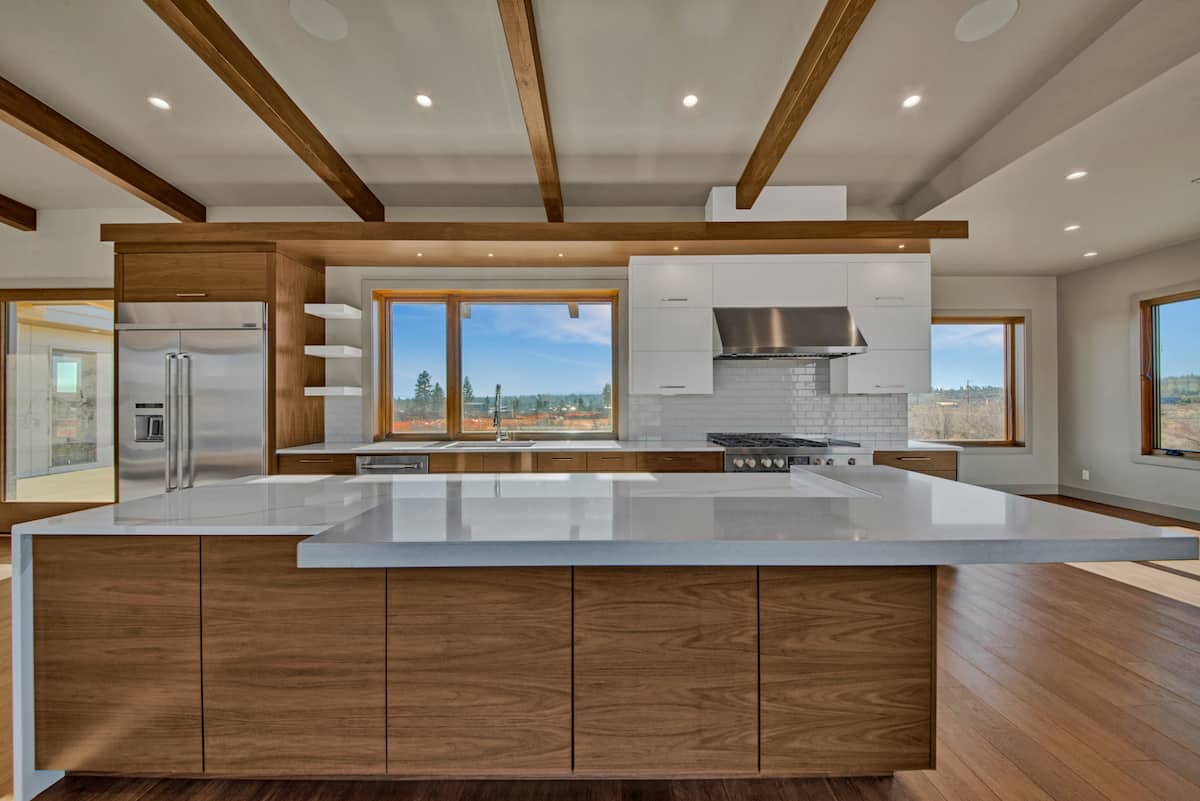Kitchen: Breakfast Bar of this 4-Bedroom,3838 Sq Ft Plan -202-1033