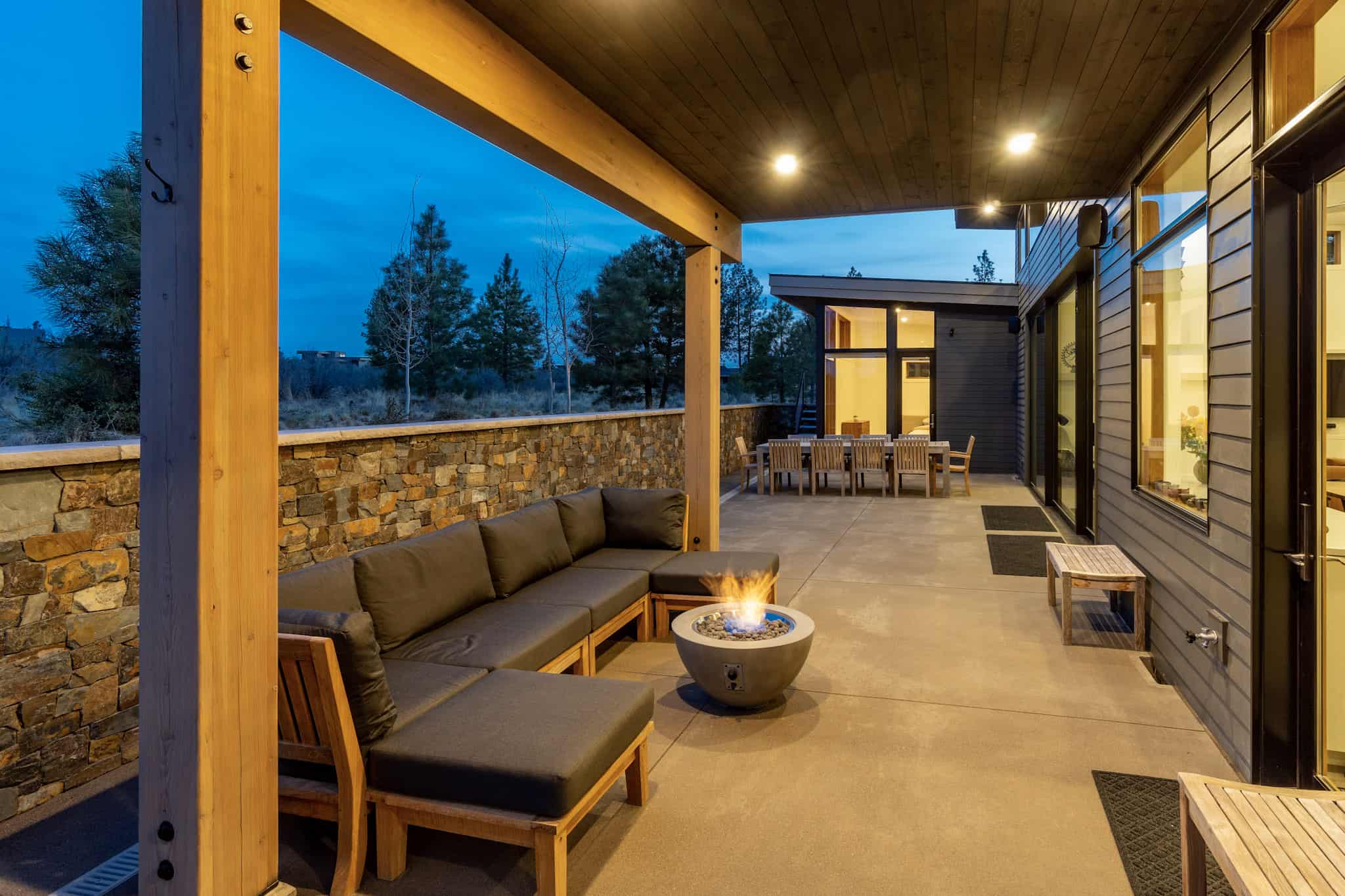 Home at Night of this 5-Bedroom,4756 Sq Ft Plan -202-1036