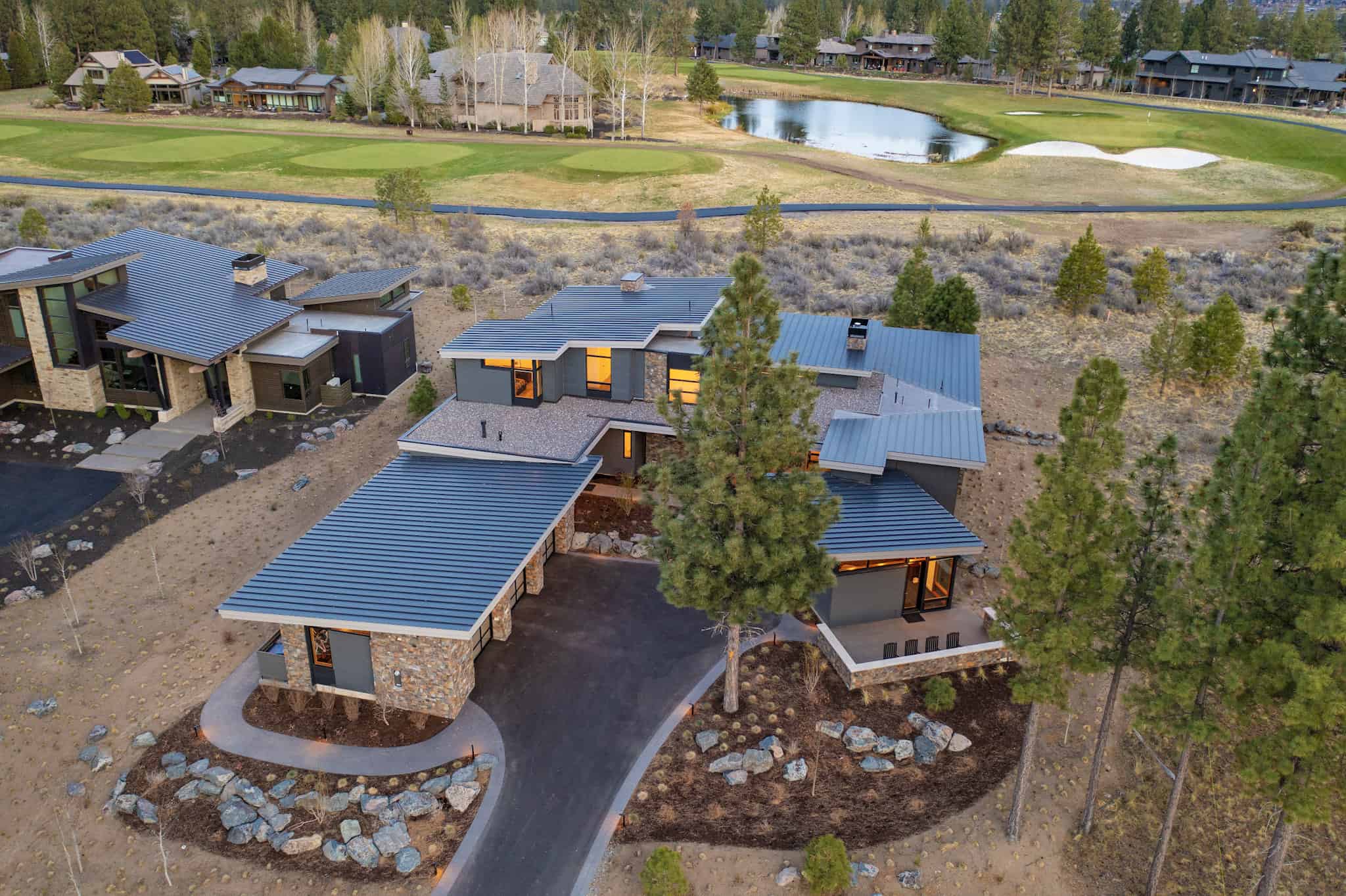 Aerial View of this 5-Bedroom,4756 Sq Ft Plan -202-1036