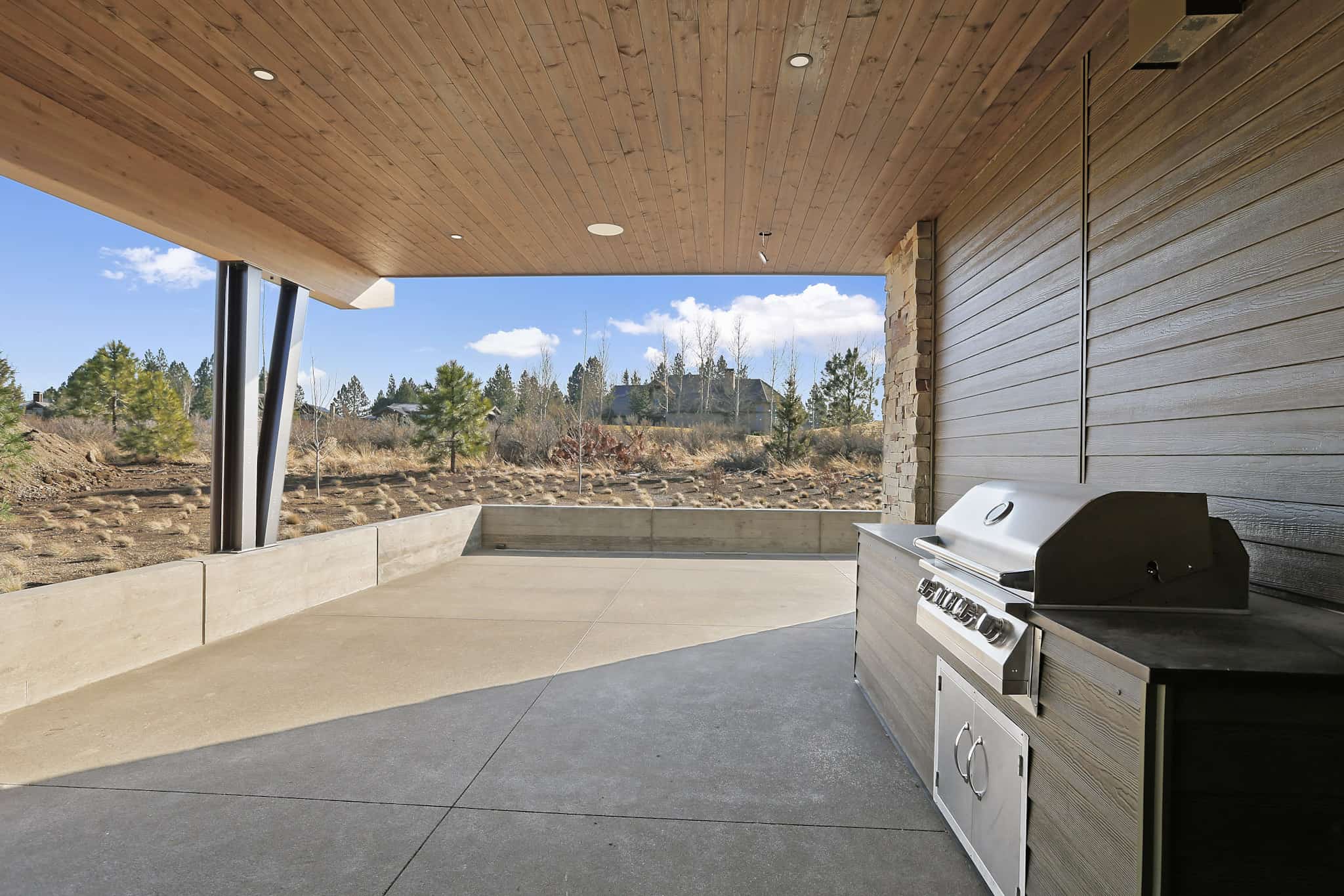 Grilling Porch of this 4-Bedroom,4356 Sq Ft Plan -202-1037