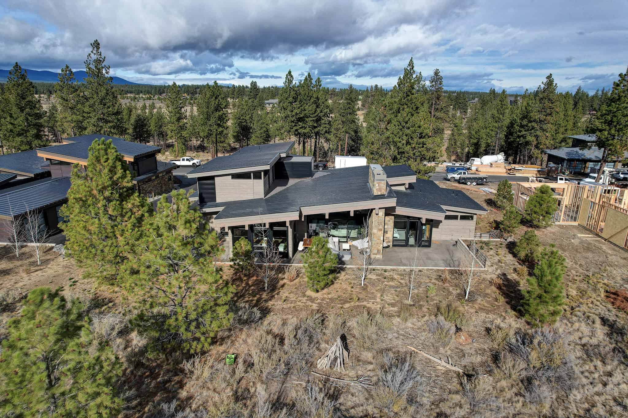 Aerial View of this 4-Bedroom,4169 Sq Ft Plan -202-1039