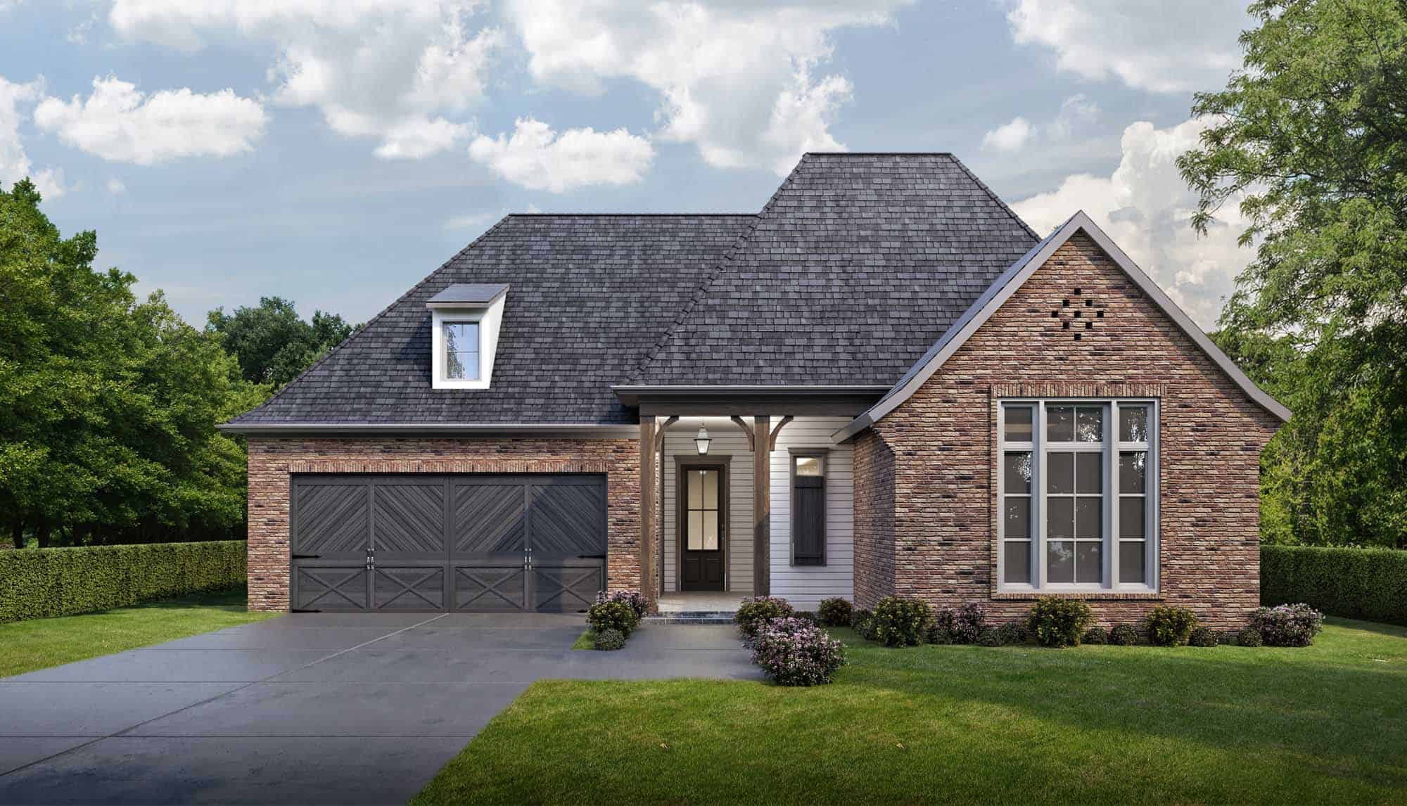 Front View of this 4-Bedroom, 1793 Sq Ft Plan - 204-1002