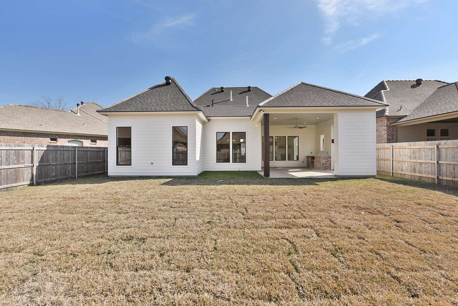 Rear View of this 4-Bedroom,2179 Sq Ft Plan -2179