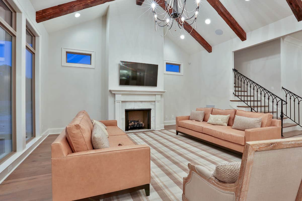 Living Room of this 4-Bedroom,3031 Sq Ft Plan -3031