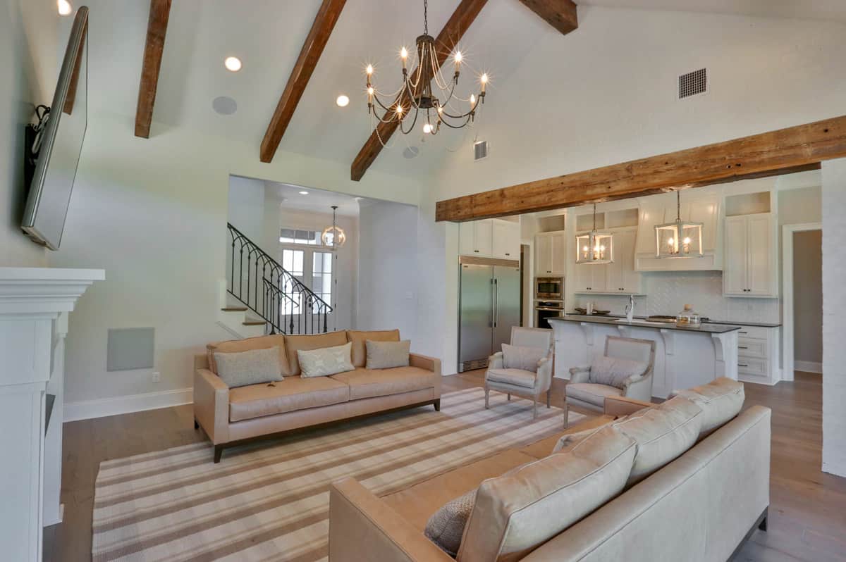 Living Room of this 4-Bedroom,3031 Sq Ft Plan -3031