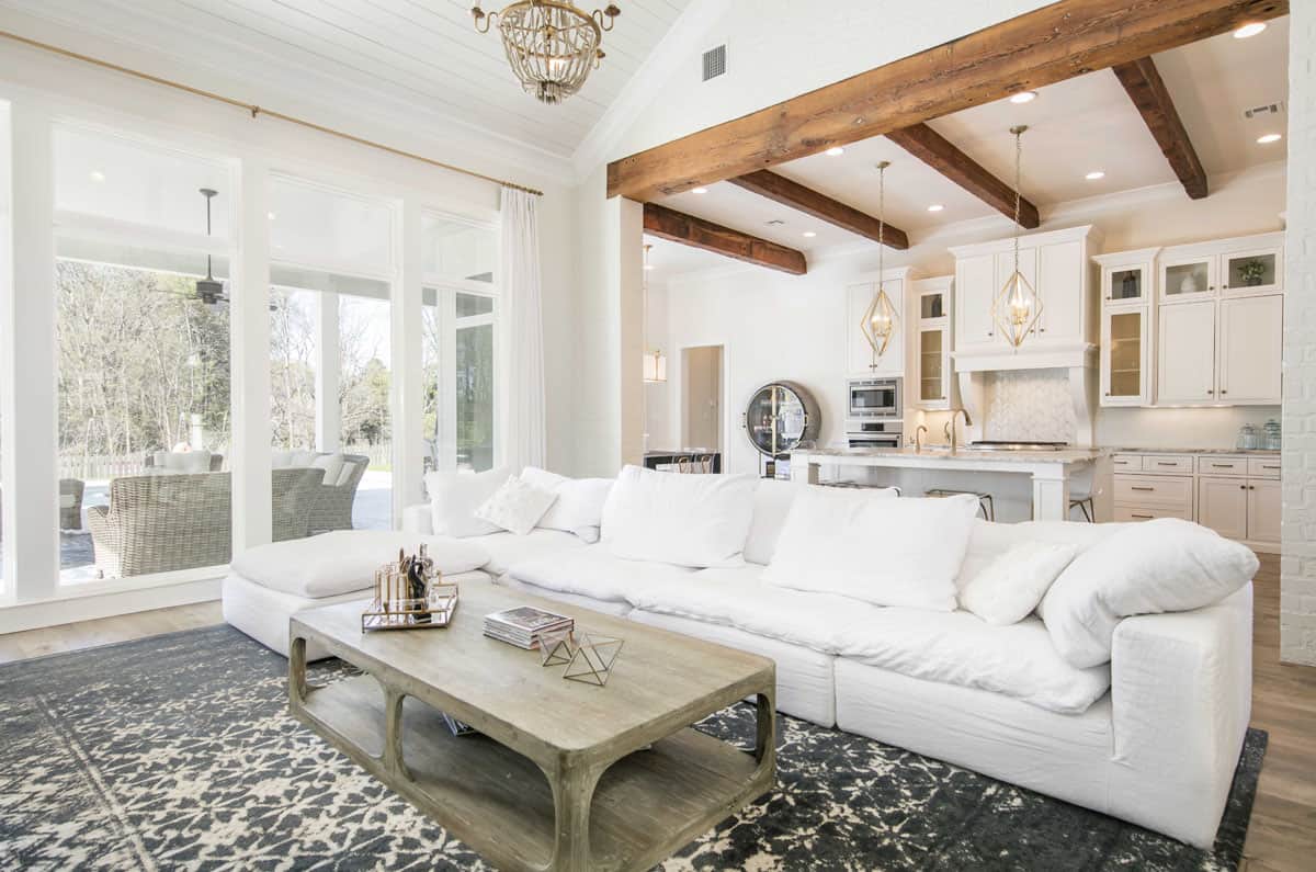 Living Room of this 4-Bedroom,3254 Sq Ft Plan -3254