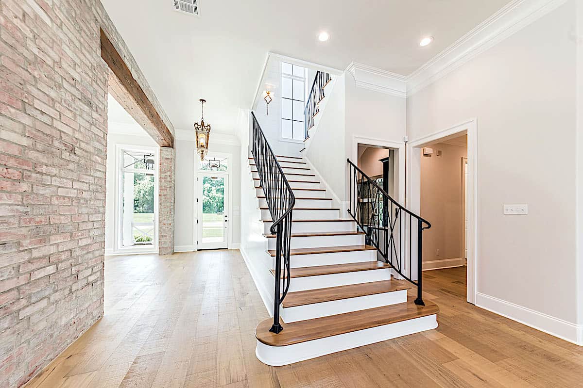 Entry Hall: Staircase of this 4-Bedroom,4443 Sq Ft Plan -204-1020