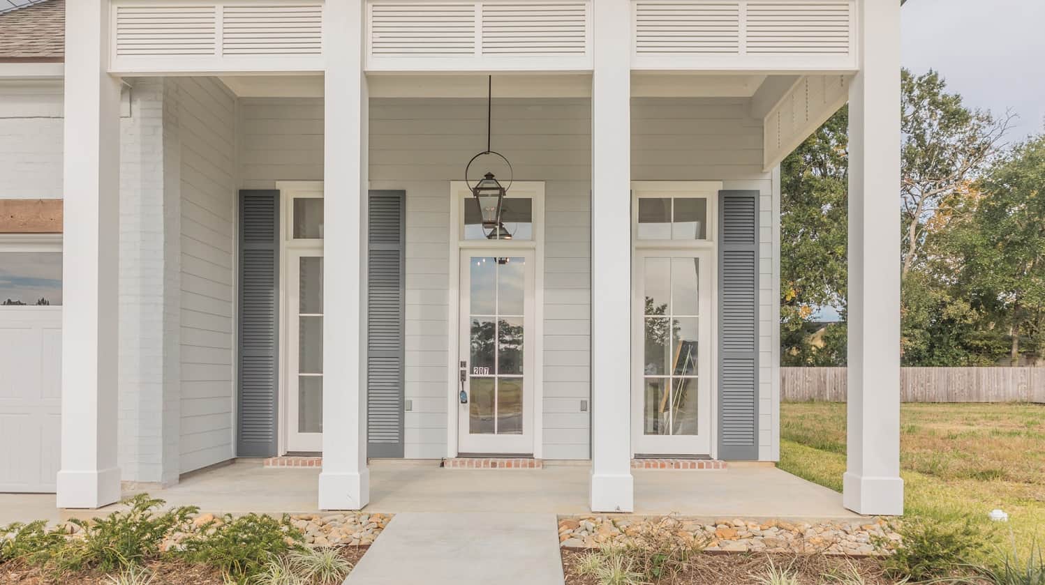 Front Door of this 3-Bedroom,2096 Sq Ft Plan -204-1031