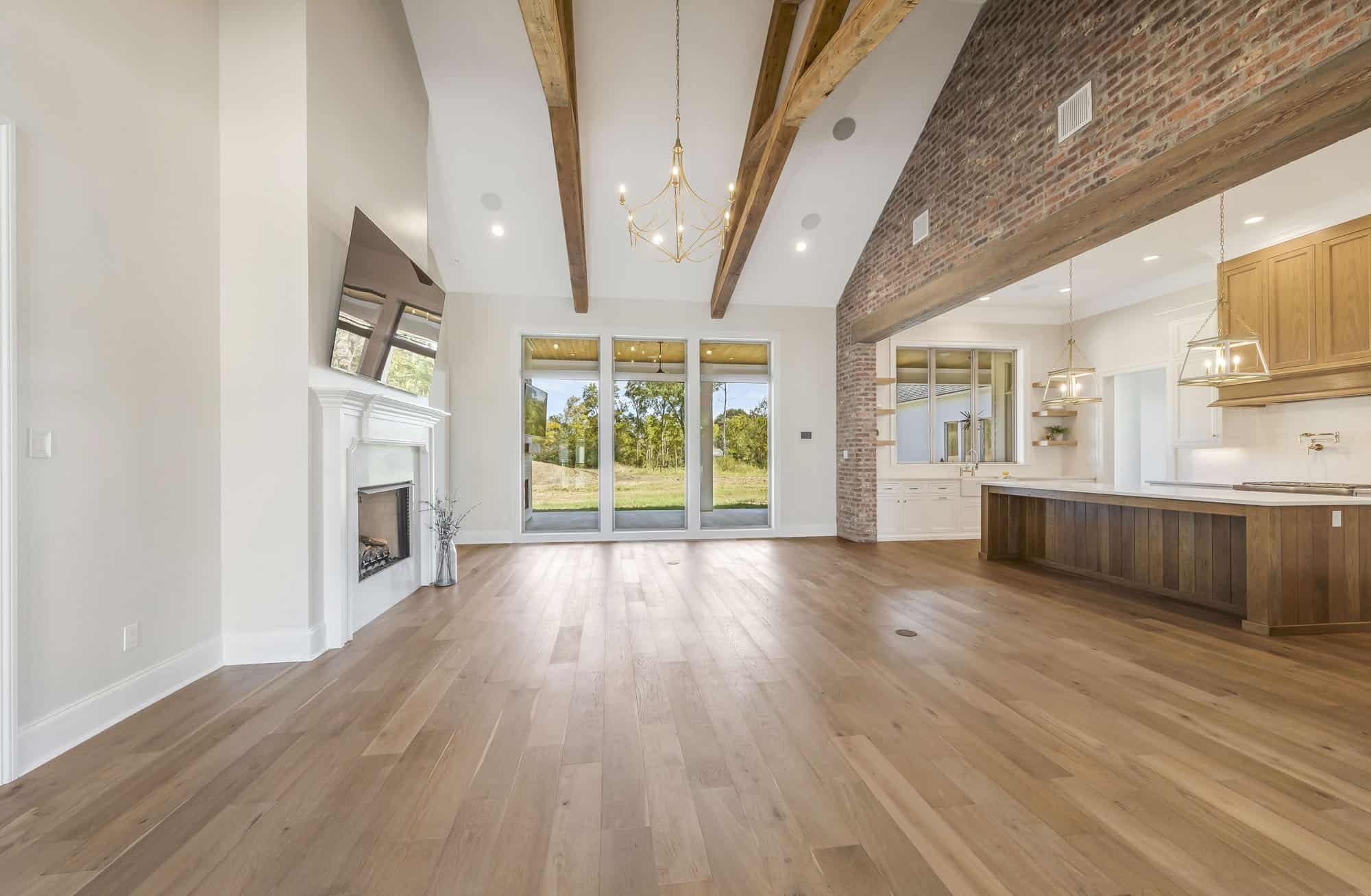 Living Room of this 5-Bedroom,4505 Sq Ft Plan -204-1035