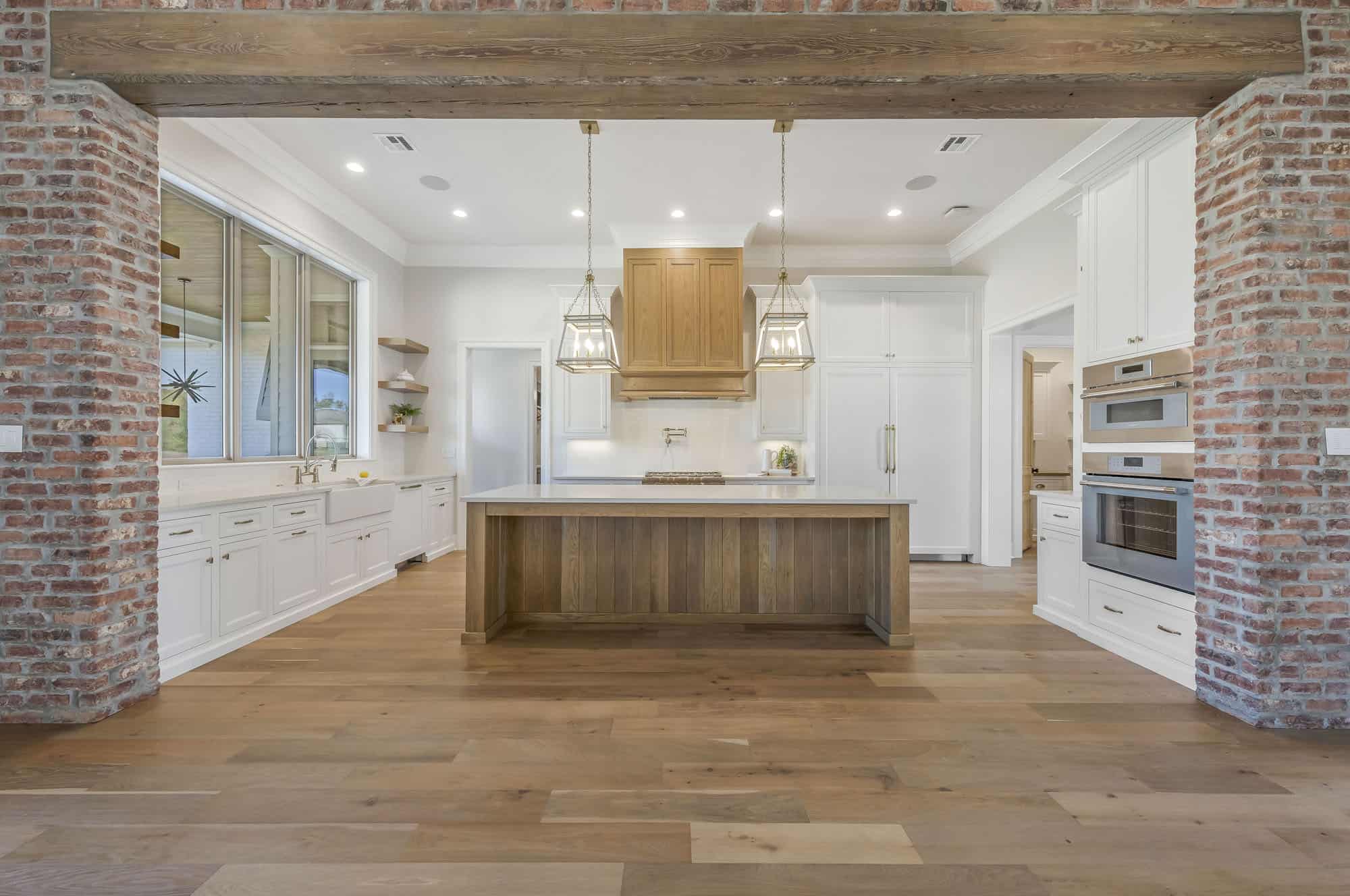 Kitchen: Kitchen Island of this 5-Bedroom,4505 Sq Ft Plan -204-1035