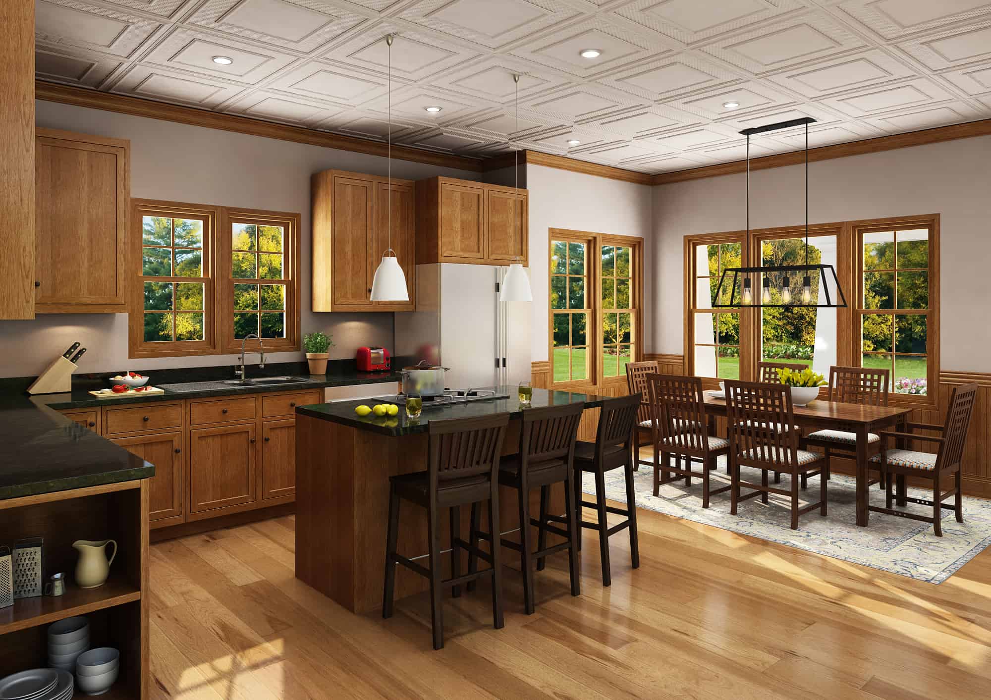 Kitchen of this 3-Bedroom, 1825 Sq Ft Plan - 205-1020