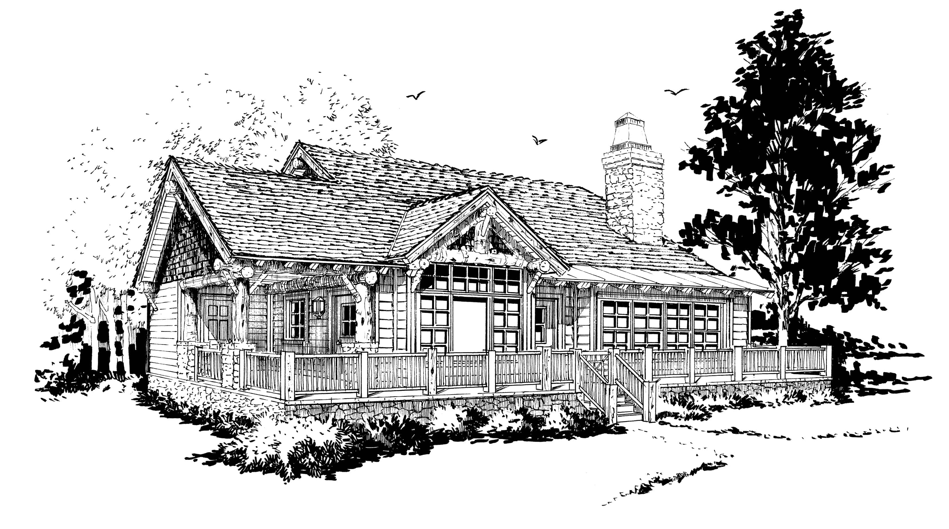 Home Plan Front Elevation of this 3-Bedroom,1755 Sq Ft Plan -205-1229