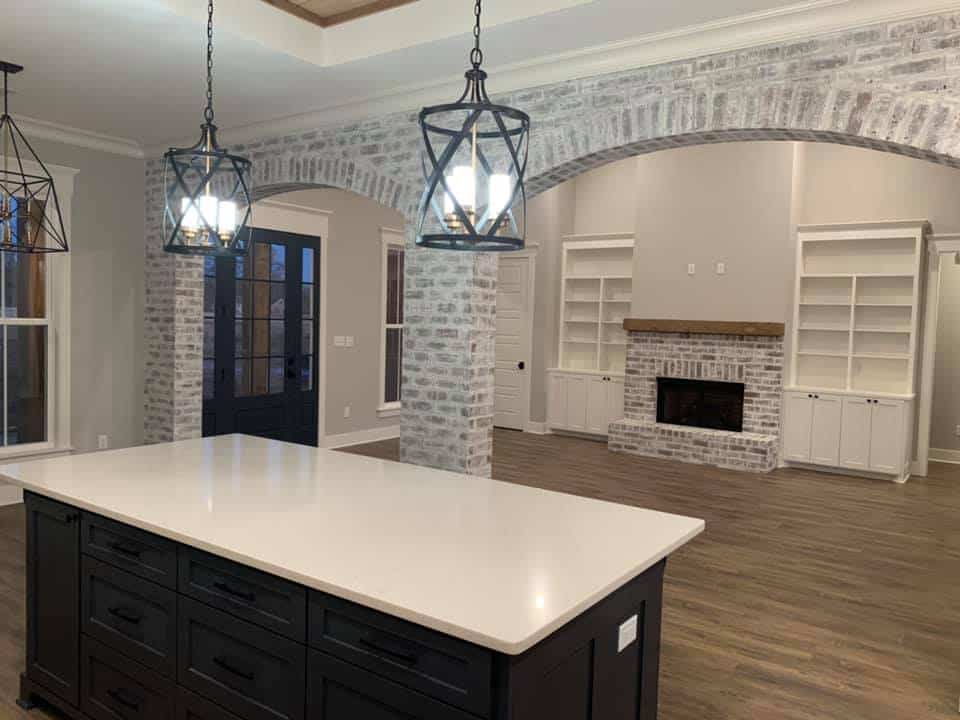 Great Room: Fireplace of this 3-Bedroom,2535 Sq Ft Plan -206-1007