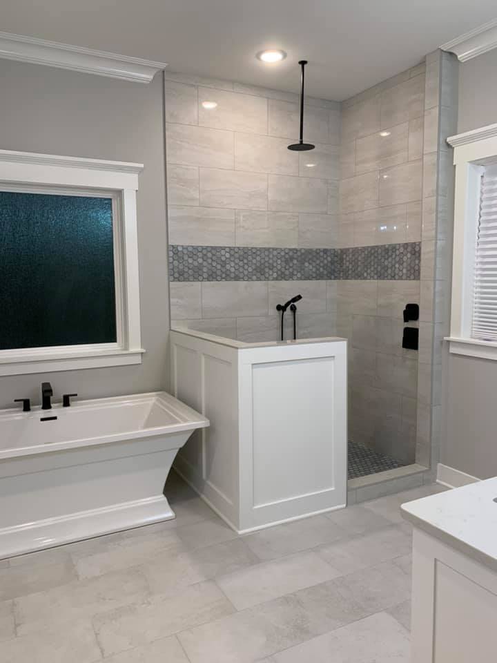 Master Bathroom: Shower of this 3-Bedroom,2535 Sq Ft Plan -206-1007