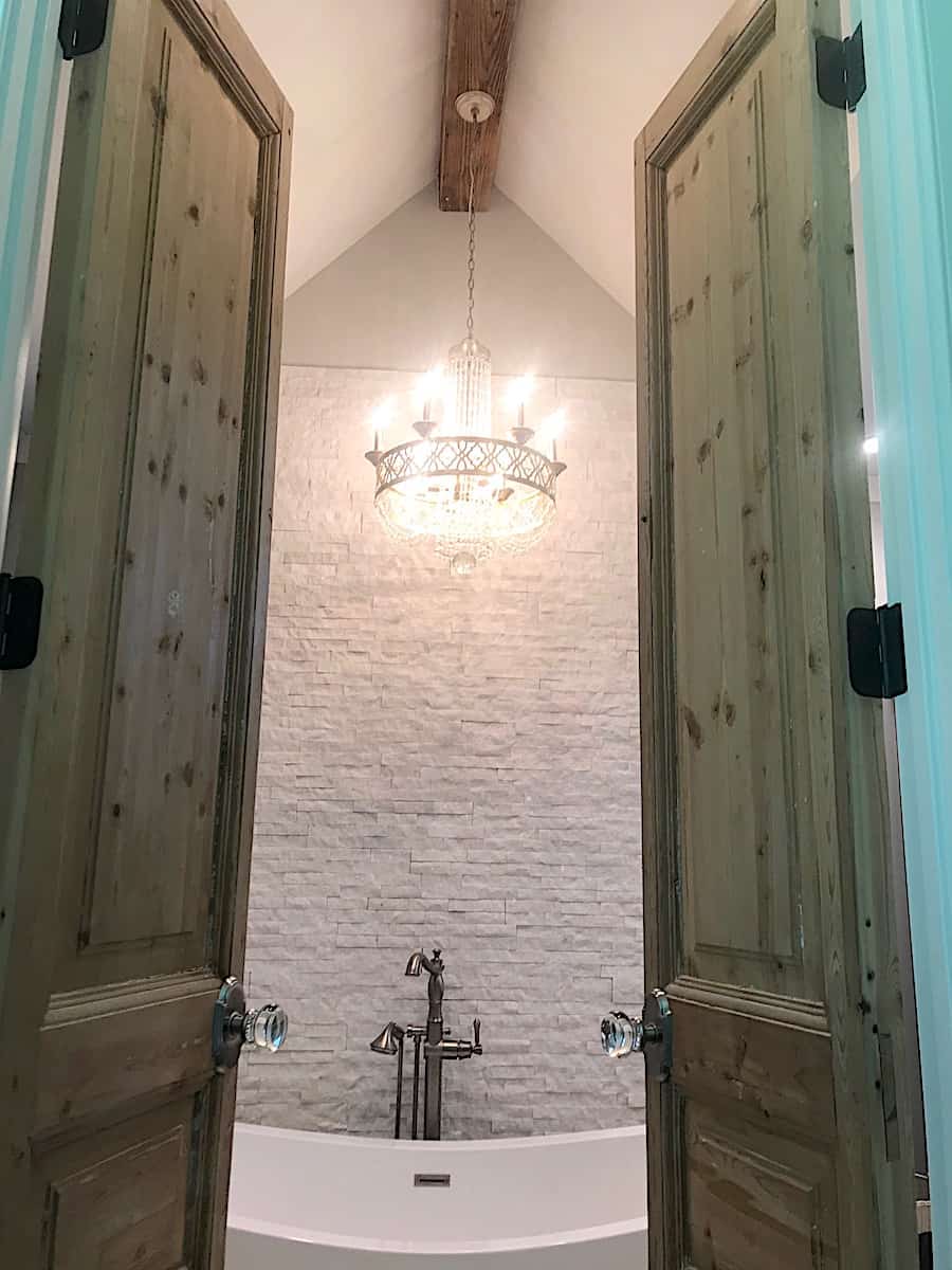 Master Bathroom: Tub of this 4-Bedroom,3527 Sq Ft Plan -206-1021