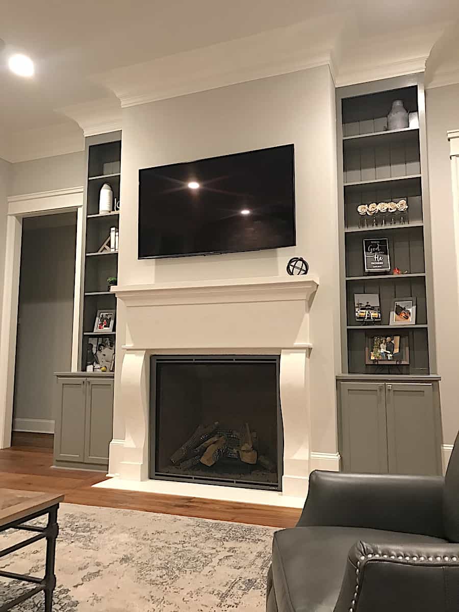 Great Room: Fireplace of this 4-Bedroom,3527 Sq Ft Plan -206-1021
