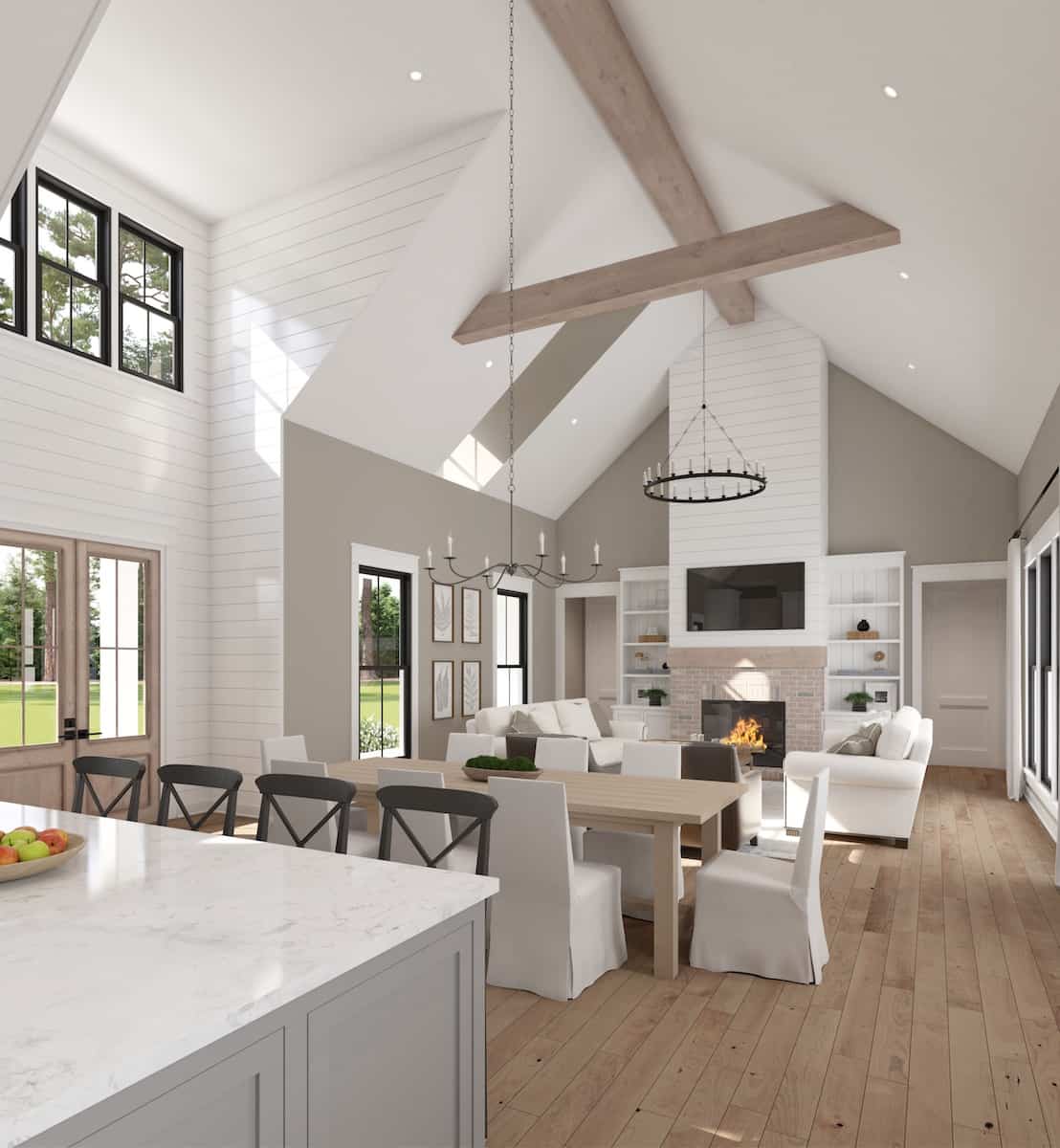Kitchen of this 4-Bedroom, 2534 Sq Ft Plan - 206-1040