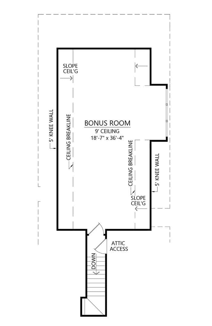 Bonus Room of Transitional Plan #206-1060