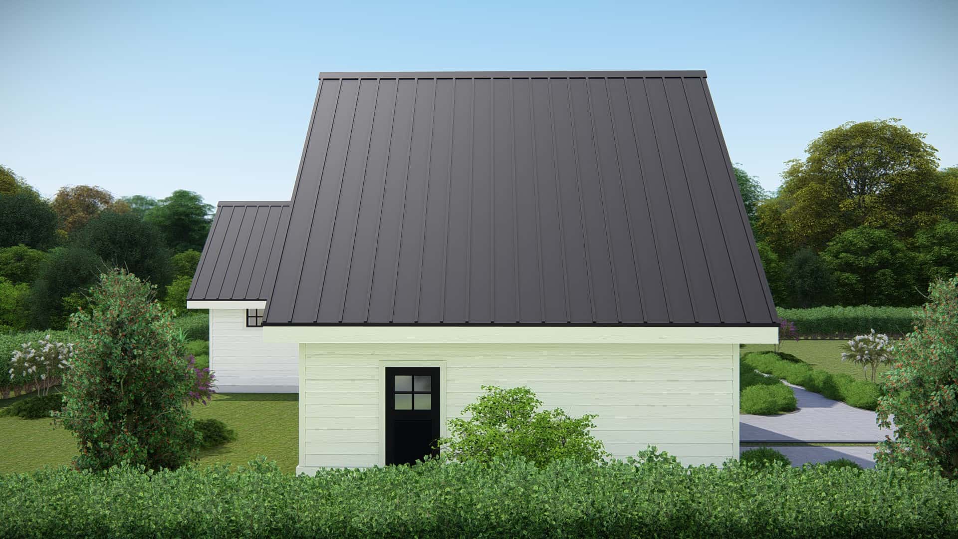 Left Side View of this 2-Bedroom, 2063 Sq Ft Plan - 207-1000