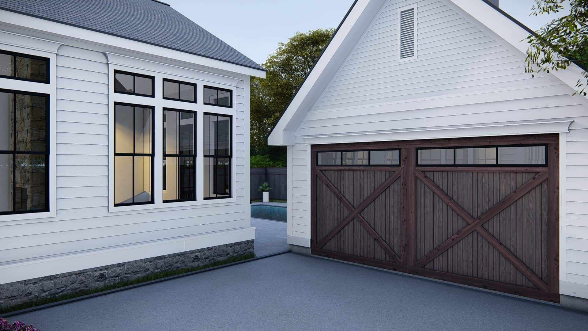 Garage of this 3-Bedroom, 2589 Sq Ft Plan - 207-1001