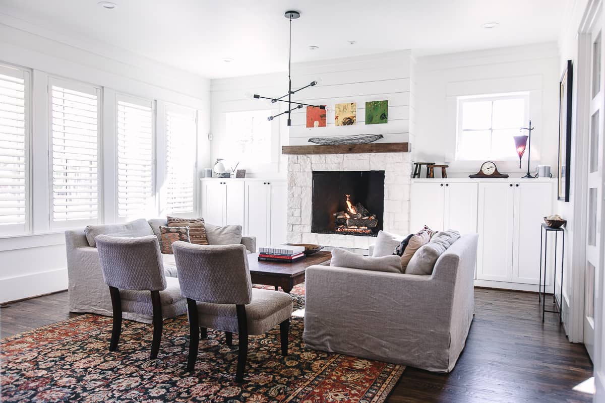 Living Room of this 4-Bedroom,3328 Sq Ft Plan -207-1004