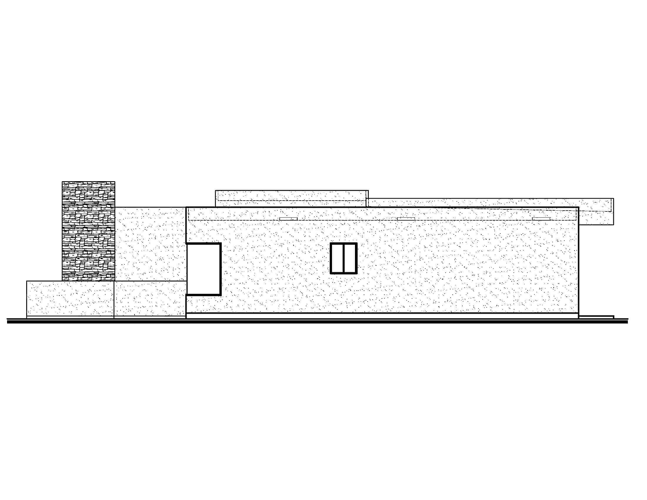 Home Plan Right Elevation of this 3-Bedroom,2034 Sq Ft Plan -208-1032