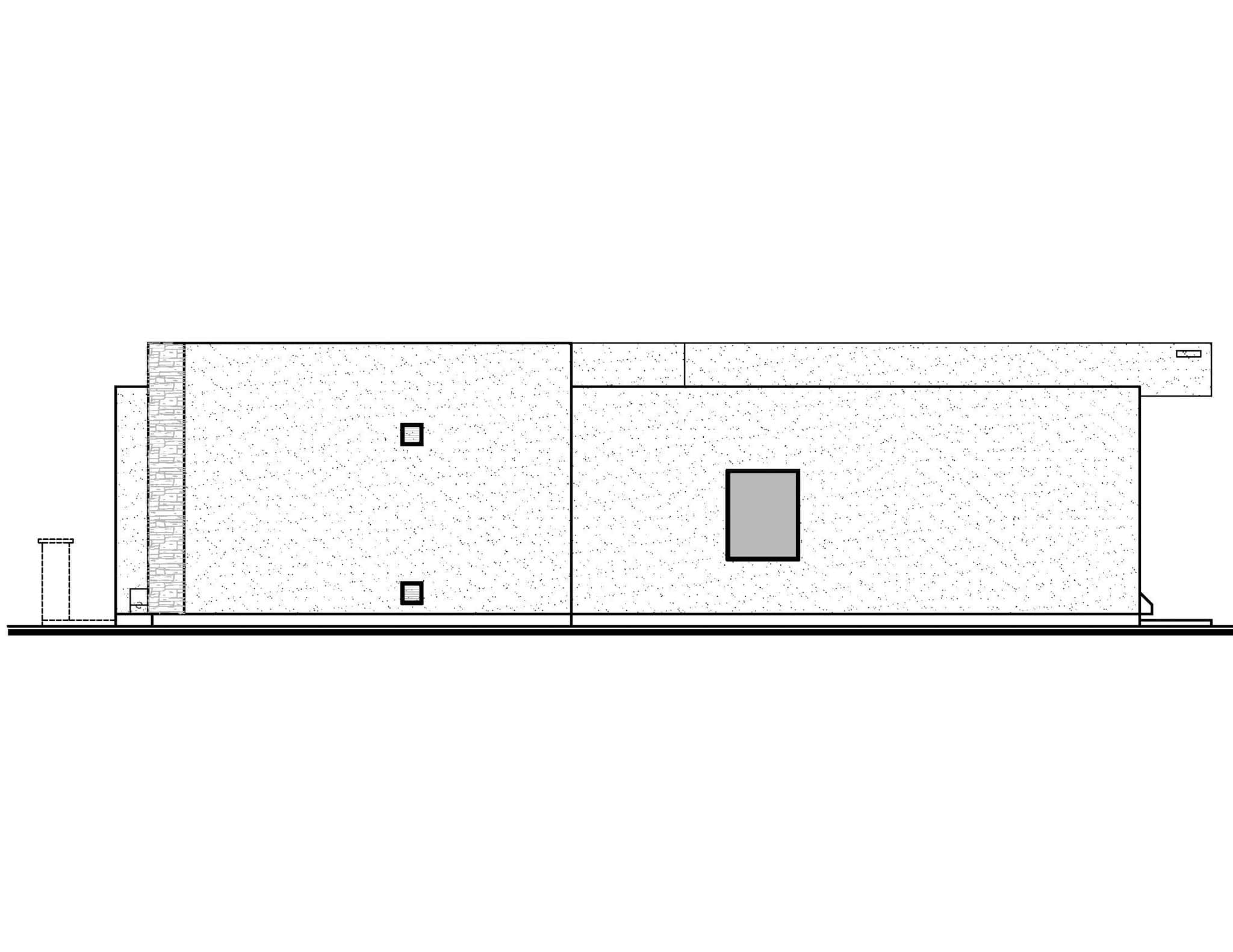 Home Plan Right Elevation of this 4-Bedroom,2192 Sq Ft Plan -208-1039