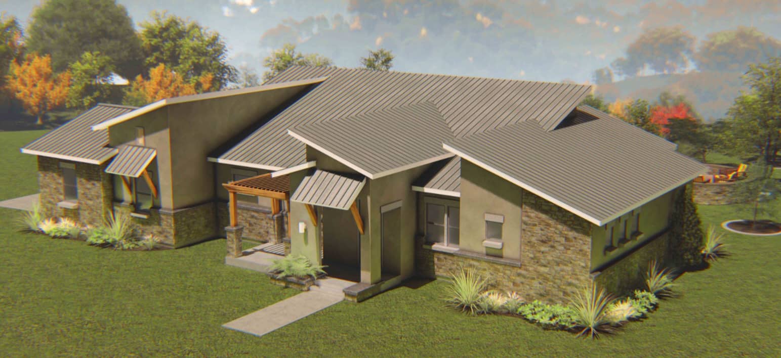 Right Side View of this 3-Bedroom, 2129 Sq Ft Plan - 209-1000