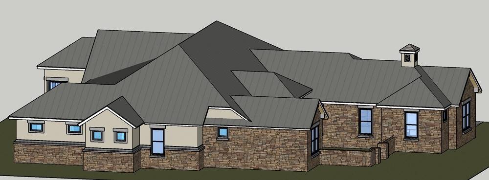 Left Side View of this 3-Bedroom, 3348 Sq Ft Plan - 209-1010