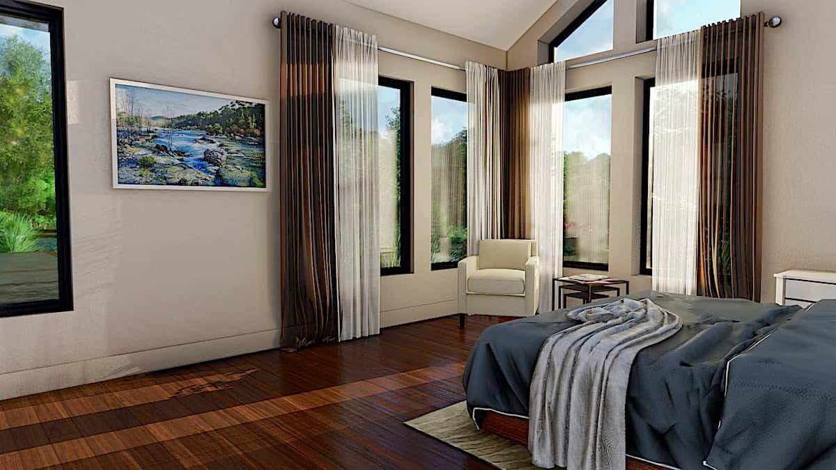 Master Bedroom of this 4-Bedroom, 3493 Sq Ft Plan - 209-1011