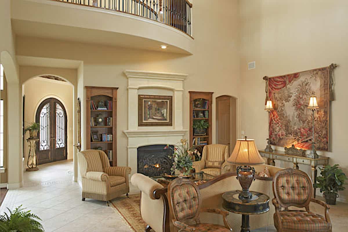 Living Room of this 4-Bedroom,3804 Sq Ft Plan -209-1012